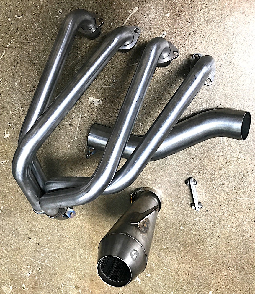 Lossa Brand 4 into 1 exhaust that fits Honda CB500 CB550 Motorcycles for Life