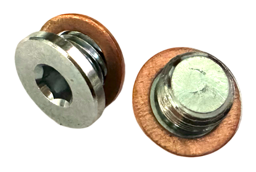 Lossa Engineering O2 block off screw kit for Triumph