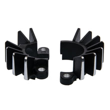 Motone Finned Exhaust Clamps for LC Triumph