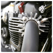 Motone Finned Exhaust Clamps for LC Triumph