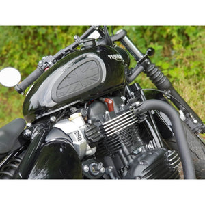 Motone Finned Exhaust Clamps for LC Triumph