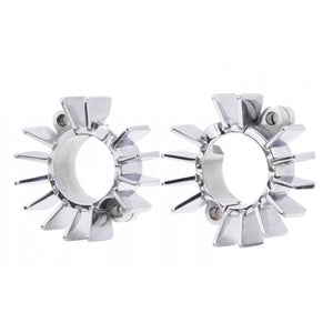 Motone Finned Exhaust Clamps for LC Triumph