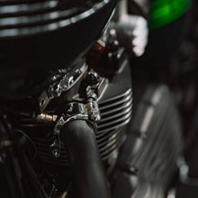Motone Stealth Exhaust Clamps for LC Triumph thruxton