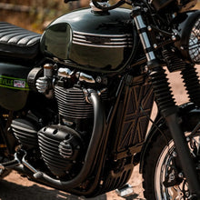 Motone Stealth Exhaust Clamps for LC Triumph Scrambler