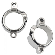 Motone Stealth Exhaust Clamps for LC Triumph