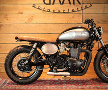 Baak Classic aluminum side number panel for Triumph Aircooled