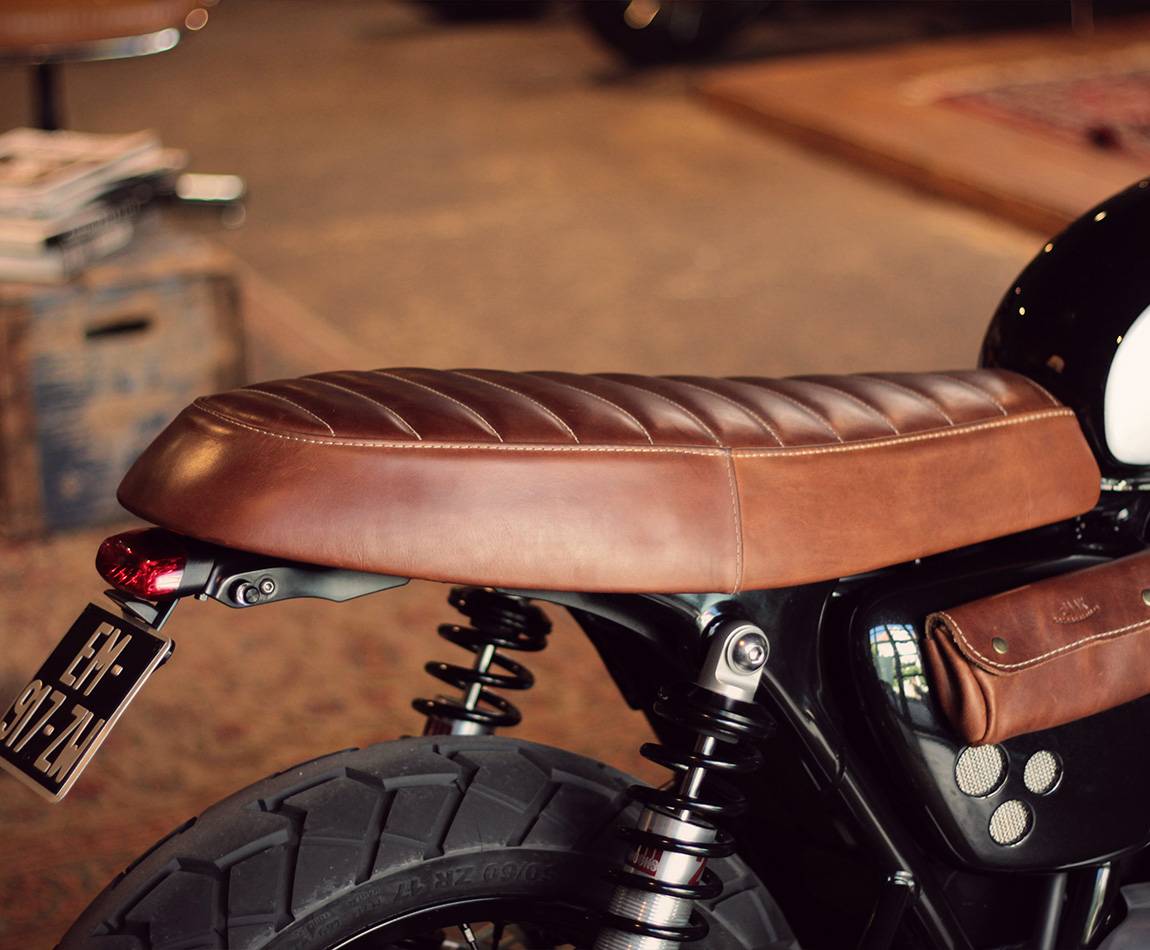 Baak Classic Leather Seat for Triumph Thruxton 1200 – Motorcycles