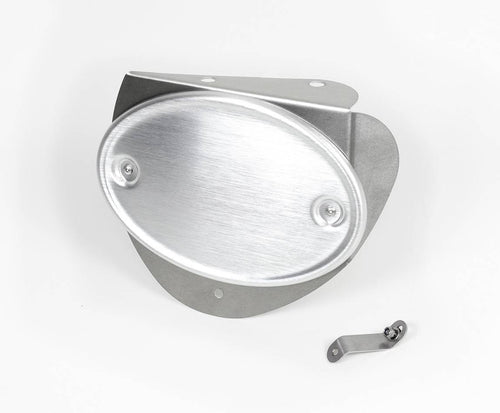 Baak Classic aluminum side number panel for Triumph Aircooled