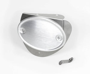 Baak Classic aluminum side number panel for Triumph Aircooled