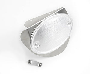 Baak Classic aluminum side number panel for Triumph Aircooled