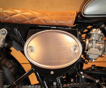 Baak Classic aluminum side number panel for Triumph Aircooled