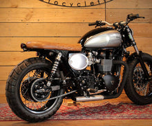 Baak Classic aluminum side number panel for Triumph Aircooled