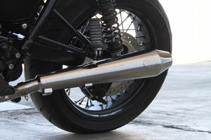 Triumph TP Dominator mufflers