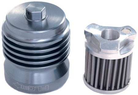 Flow reusable oil filter for Triumph