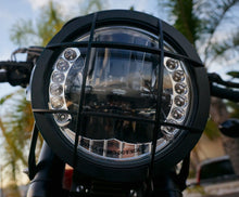 Iron Cobra's headlight guard for Triumphs & others