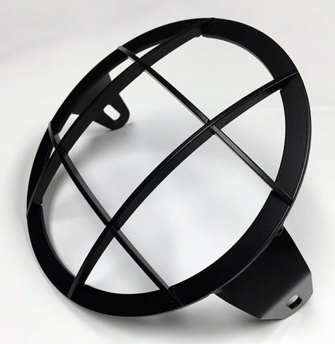 Iron Cobra's headlight guard for Triumphs & others