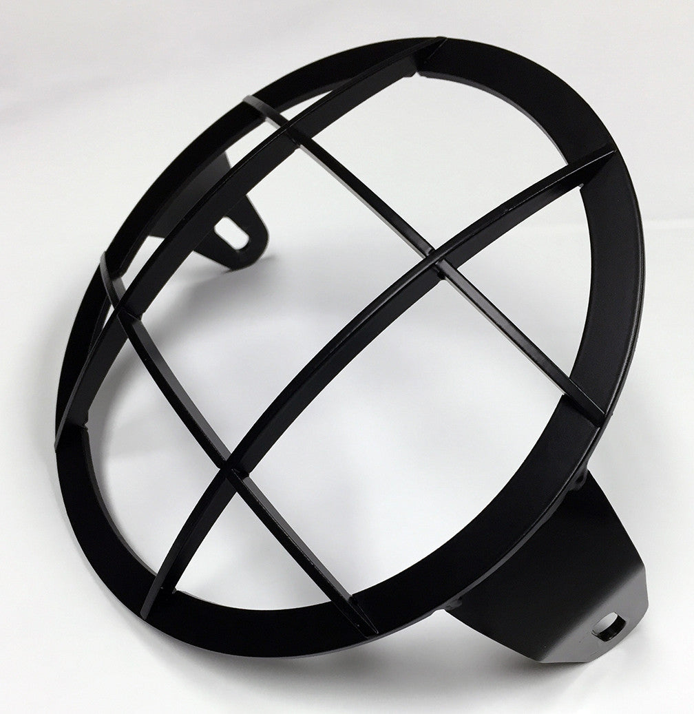 Iron Cobra's headlight guard for Triumphs & others