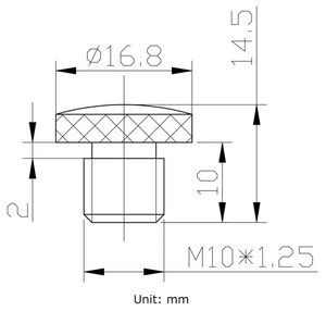 Mirror block off plugs