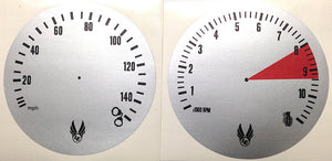 Lossa CB550/ CB750 Honda Gauge overlay