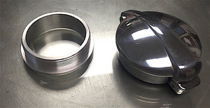 Lossa Monza weld in custom gas cap