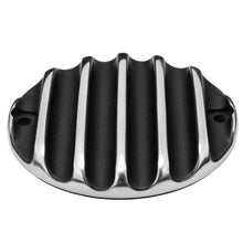 Motone Points Clutch Cover/ Badge - Finned/ Ribbed