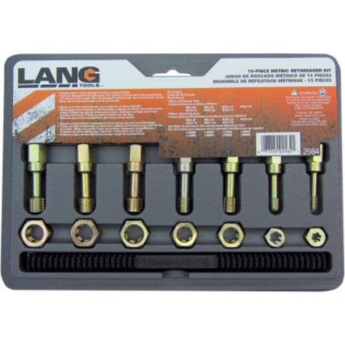 Metric Thread Restorer Set