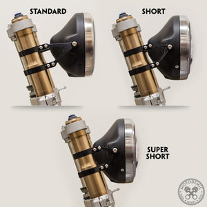 Motodemic Custom Headlight Brackets