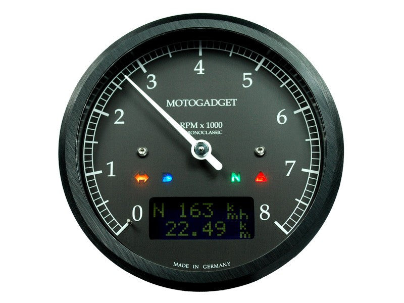 Motogadget chronoclassic Tach dark edition