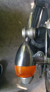 Motone top shock mount turn signal brackets