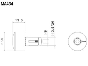 Rizoma Bar Mount Multifit Mounting kit