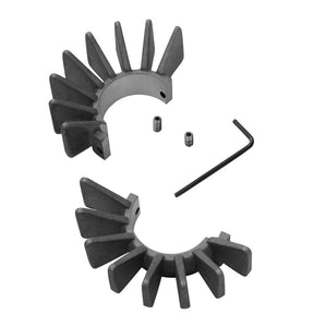Motone Big fin header exhaust clamps