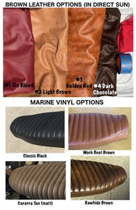 Wilder Factory 2016+ Triumph Cafe compartment seat