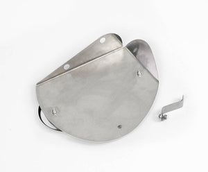 Baak Classic aluminum side number panel for Triumph Aircooled