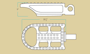 Biltwell Mushman pegs