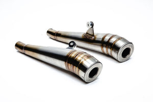 2016-up Triumph Thruxton R British Customs GP Exhaust