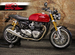 Free Spirits High Flow Air cleaner Kit for Triumph Thruxton 1200, Speed Twin, Bonneville T120, Bobber & Speedmaster 1200
