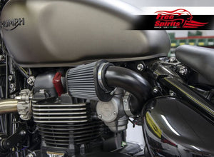 Free Spirits High Flow Air cleaner Kit for Triumph Thruxton 1200, Speed Twin, Bonneville T120, Bobber & Speedmaster 1200