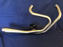 Harley 2 into 1 stainless exhaust