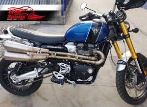 Free Spirits H-Pipe (de-cat) for Triumph Scrambler 1200 until 2020