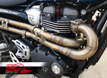 Free Spirits H-Pipe (de-cat) for Triumph Scrambler 1200 until 2020